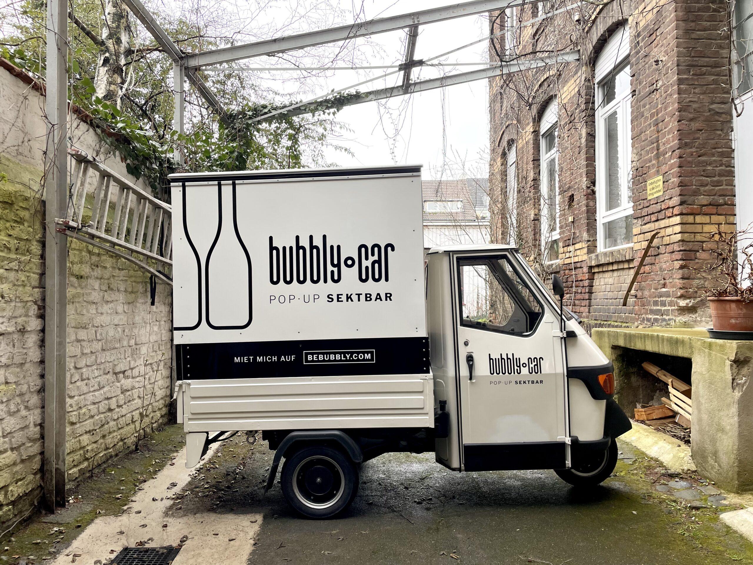 Mobil und funky: das bubbly°car